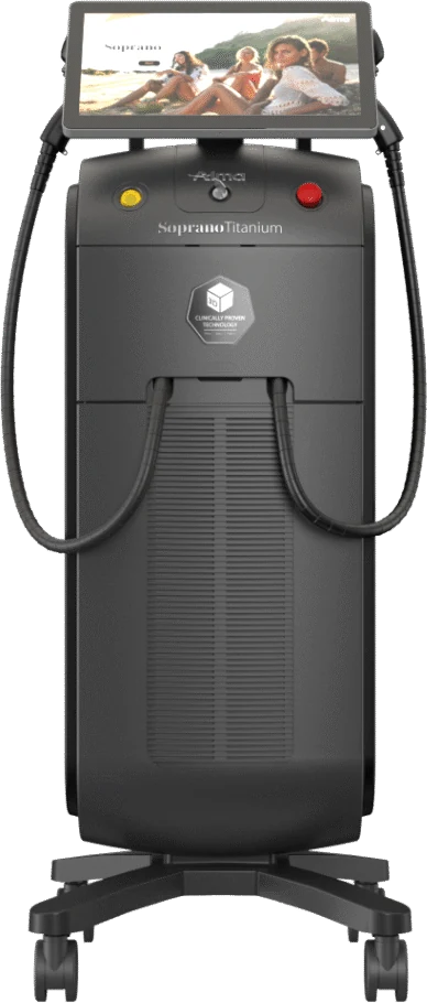Alma Soprano Titanium laser hair removal device at CANVAS Medical Clinic, Penang