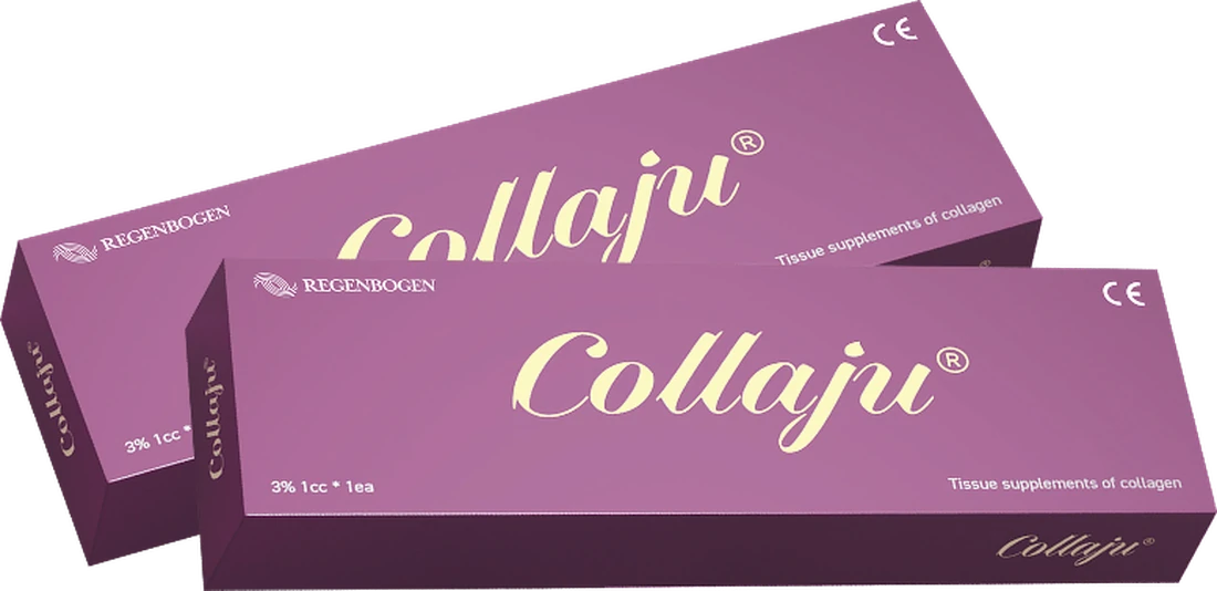 Collaju collagen injectable boxes by Regenbogen at CANVAS Medical Clinic, Penang