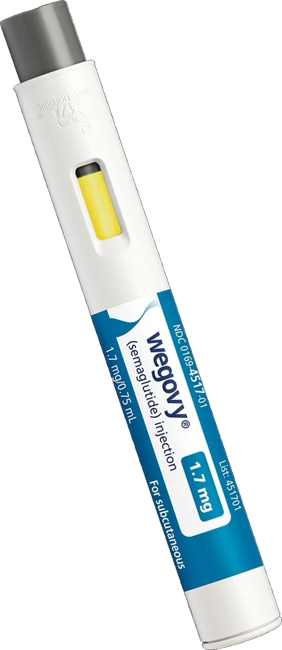 Wegovy (semaglutide) weight management injection pen at CANVAS Medical Clinic, Penang